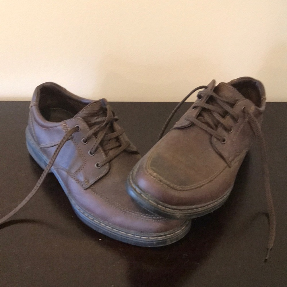 Leather lace ups
